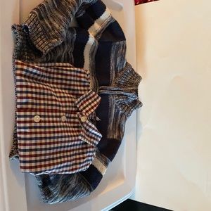 Two tops Nautica 2T boys sweater & long sleeve